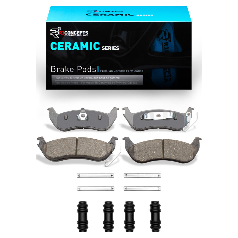 Ford Ranger Brake Pads - Rear - R1 Concepts - Ceramic - `03-`11